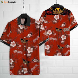 Aerosmith Hawaiian Aloha Shirts Unisex Full Size Adult Colorful Hw1321