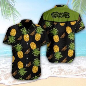 Aerosmith Hawaiian Pineapple Shirt 1