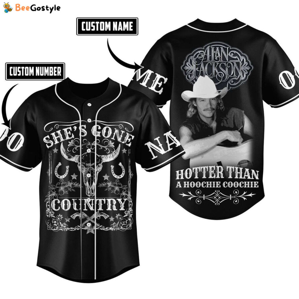 Alan Jackson Baseball Jersey For Men Women And Kids Gift for Fans Alan Jackson Baseball Jersey For Men Women And Kids Gift for Fans