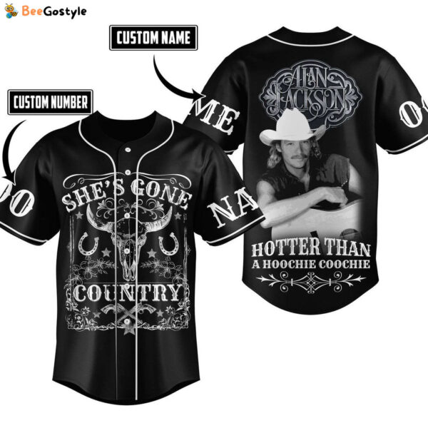Alan Jackson Baseball Jersey For Men Women And Kids Gift for Fans