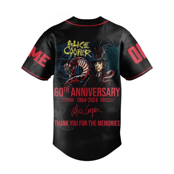 Alice Cooper Baseball Jersey For Men Women And Kids Gift for Fans