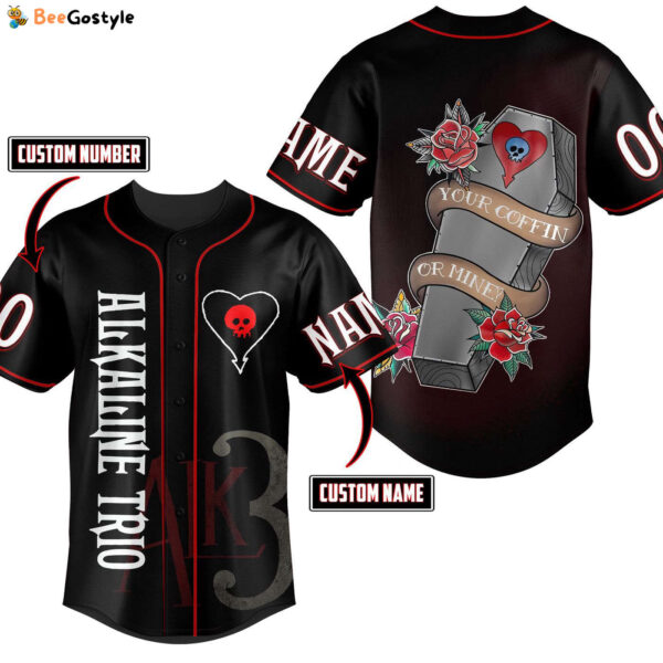 Alkaline Trio Baseball Jersey For Men Women And Kids Gift for Fans