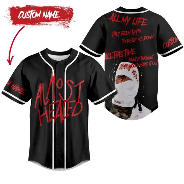 Almost Healed Baseball Jersey For Men Women And Kids Gift for Fans