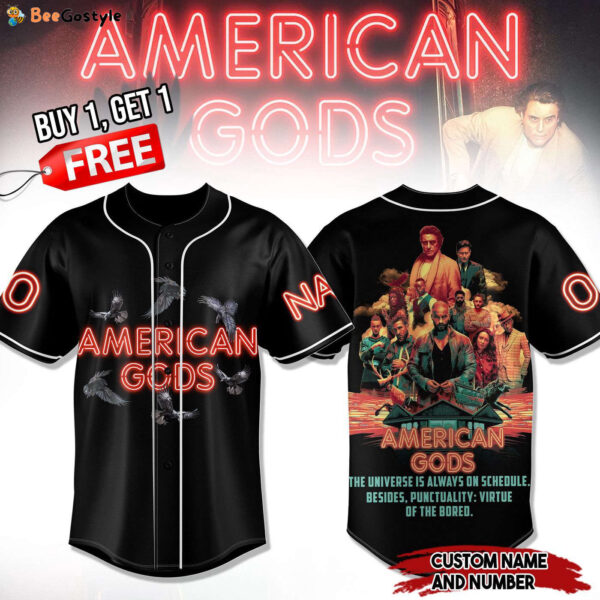 American Gods Baseball Jersey For Men Women And Kids Gift for Fans