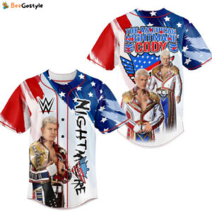 American Nightmare Cody Rhodes Baseball Jersey For Men Women And Kids Gift for Fans