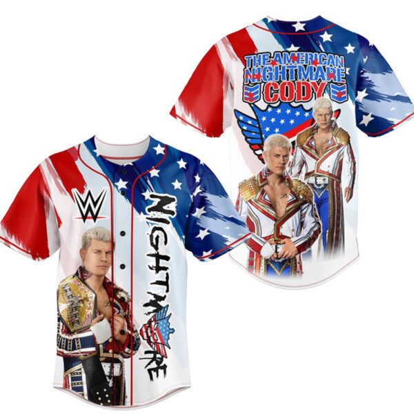American Nightmare Cody Rhodes Baseball Jersey For Men Women And Kids Gift for Fans
