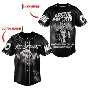 Arctic Monkeys Baseball Jersey For Men Women And Kids Gift for Fans 1
