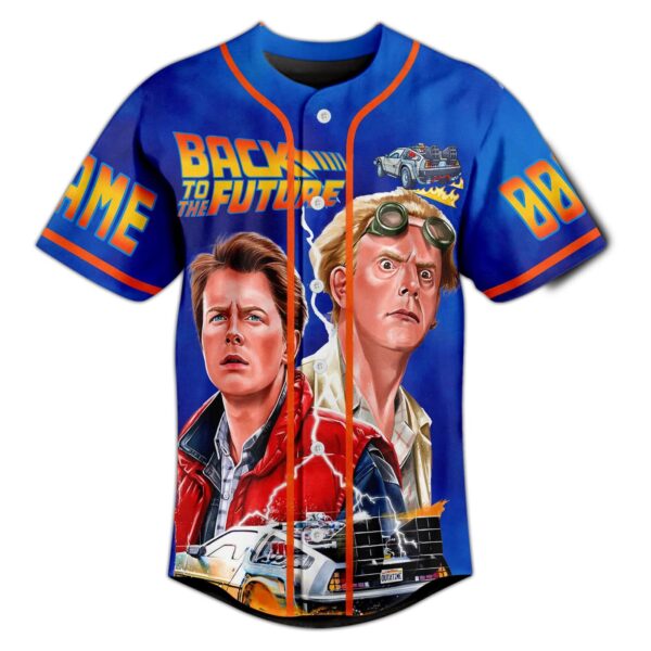 Back To The Future Baseball Jersey For Men Women And Kids Gift for Fans