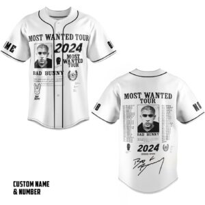 Bad Bunny Baseball Jersey For Men Women And Kids Gift