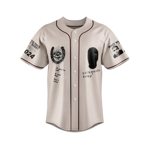 Bad Bunny Baseball Jersey For Men Women And Kids Gift