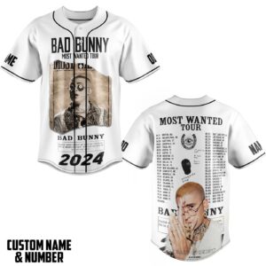 Bad Bunny Baseball Jersey For Men Women And Kids Gift