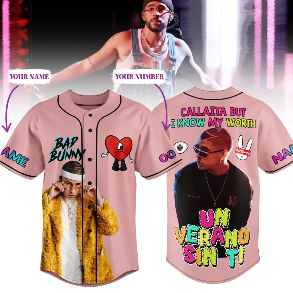 Bad Bunny Baseball Jersey For Men Women And Kids Gift Bad Bunny Baseball Jersey For Men Women And Kids Gift