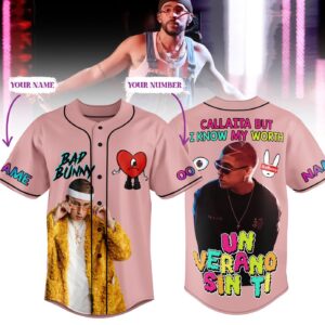 Bad Bunny Baseball Jersey For Men Women And Kids Gift