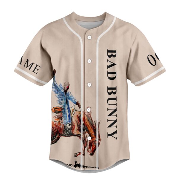 Bad Bunny Baseball Jersey For Men Women And Kids Gift