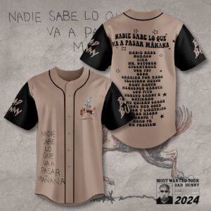 Bad Bunny Baseball Jersey Gift