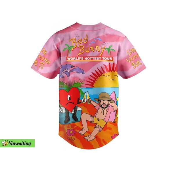 Bad Bunny Jersey, Bad Bunny Jersey Shirt, Bad Bunny Baseball Jersey, Bad Bunny