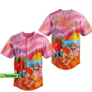 Bad Bunny Jersey, Bad Bunny Jersey Shirt, Bad Bunny Baseball Jersey, Bad Bunny TShirt, Un Verano Sin Ti Shirt, Baseball Uniform, Men Shirt