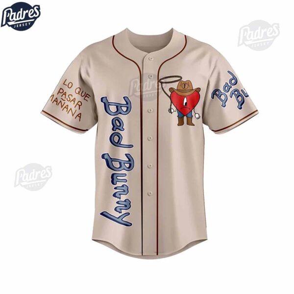 Bad Bunny Nadie Sabe Baseball Jersey