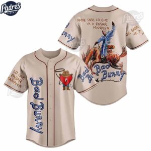 Bad Bunny Nadie Sabe Baseball Jersey