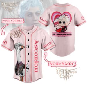 Baldur Gate Baseball Jersey For Men Women And Kids Gift for Fans 3