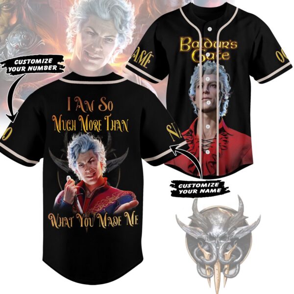 Baldur Gate Baseball Jersey For Men Women And Kids Gift for Fans