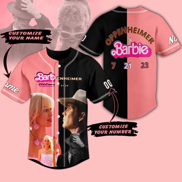 Barbie Baseball Jersey For Men Women And Kids Gift for Fans