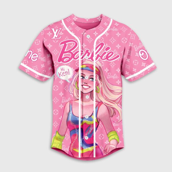 Barbie Baseball Jersey For Men Women And Kids Gift for Fans