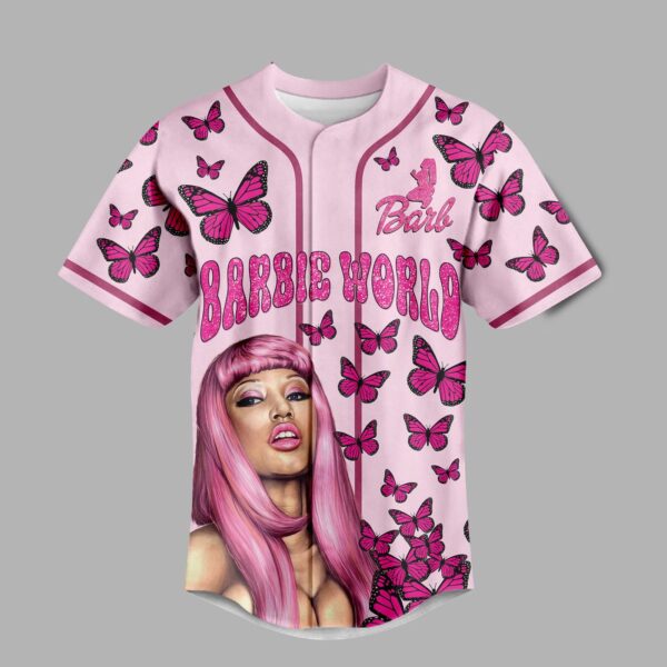 Barbie World Certified Barb Baseball Jersey For Men Women And Kids Gift for Fans