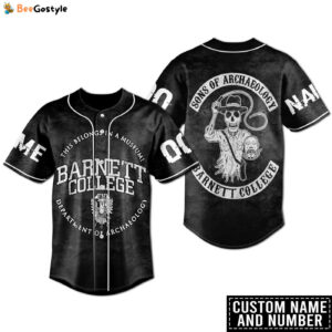 Barnett College Baseball Jersey For Men Women And Kids Gift for Fans