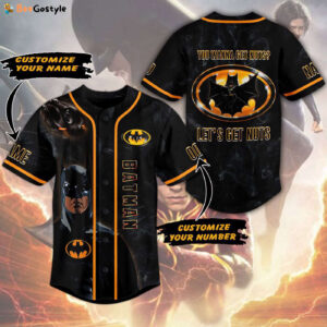 Batman Baseball Jersey For Men Women And Kids Gift for Fans