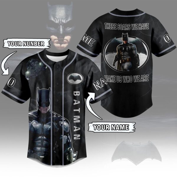 Batman Baseball Jersey For Men Women And Kids Gift for Fans