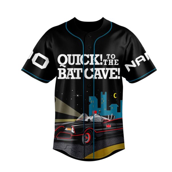 Batman Quick To The Bat Cave Baseball Jersey For Men Women And Kids Gift for Fans