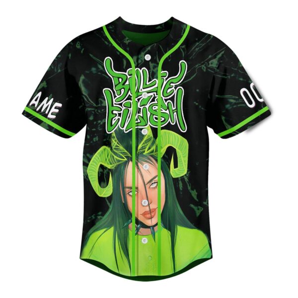 Billie Eilish Baseball Jersey For Men Women And Kids