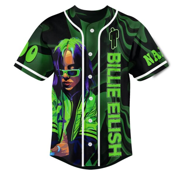 Billie Eilish Baseball Jersey For Men Women And Kids