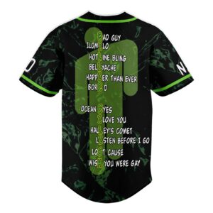 Billie Eilish Baseball Jersey For Men Women And Kids Gift 1