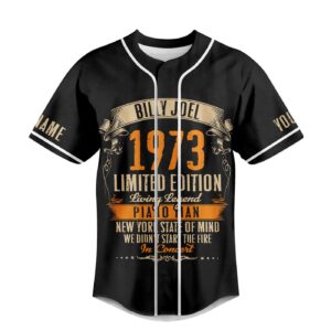 Billy Joel Baseball Jersey For Men Women And Kids Gift for Fans 3