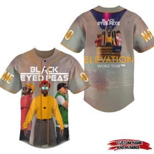 Black Eyed Peas Baseball Jersey For Men Women And Kids Gift for Fans 1
