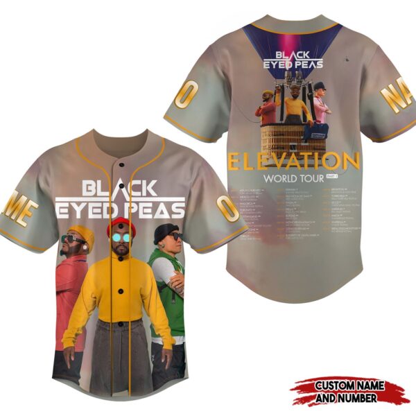 Black Eyed Peas Baseball Jersey For Men Women And Kids Gift for Fans