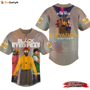 Black Eyed Peas Baseball Jersey For Men Women And Kids Gift for Fans