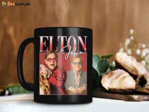 Black Mug Elton John Mug Sir Elton Hercules John Mug Reginald Kenneth Dwight Mug Bluesology Band Mug Rock Star Premium Sublime Ceramic Coffee Mug H99