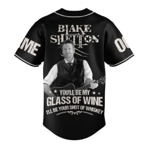 Blake Shelton Baseball Jersey For Men Women And Kids Gift for Fans 3
