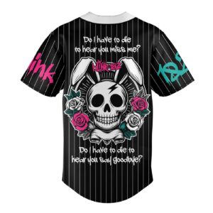 Blink Gift for Fans Baseball Jersey For Men Women And Kids Gift for Fans 3