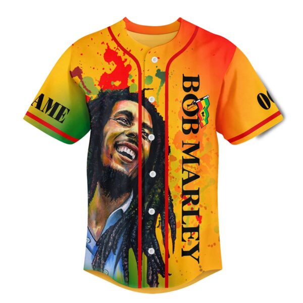 Bob Marley Baseball Jersey For Men Women And Kids Gift for Fans