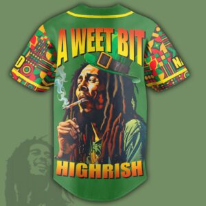 Bob Marley Baseball Jersey For Men Women And Kids Gift for Fans 3