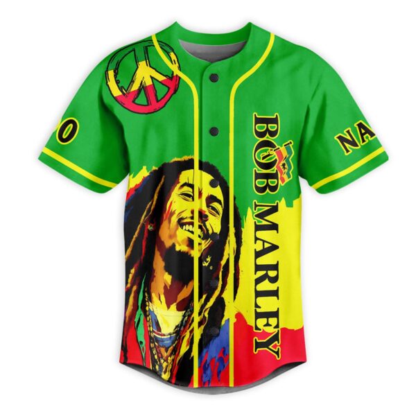 Bob Marley Baseball Jersey For Men Women And Kids Gift for Fans