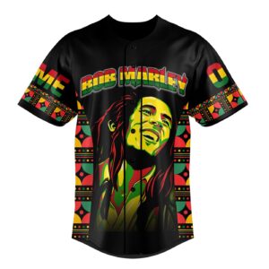 Bob Marley Baseball Jersey For Men Women And Kids Gift for Fans 3