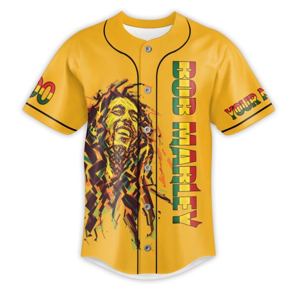 Bob Marley Baseball Jersey For Men Women And Kids Gift for Fans