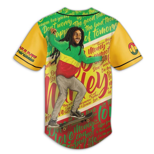 Bob Marley Baseball Jersey For Men Women And Kids Gift for Fans