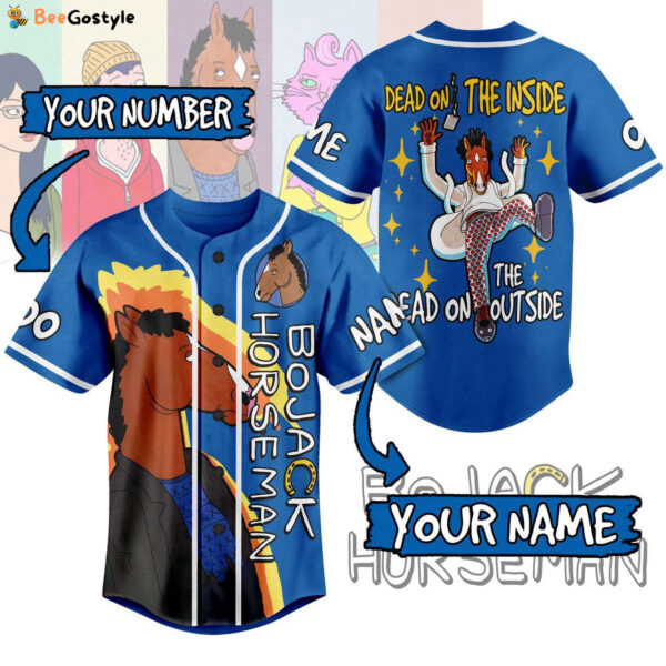 BoJack Horseman Baseball Jersey For Men Women And Kids Gift for Fans
