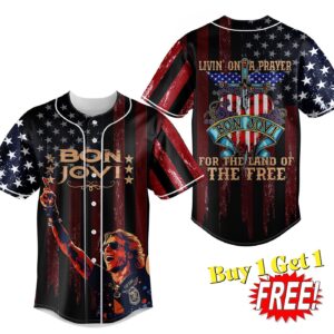 Bon Jovi Baseball Jersey For Men Women And Kids Gift for Fans 1